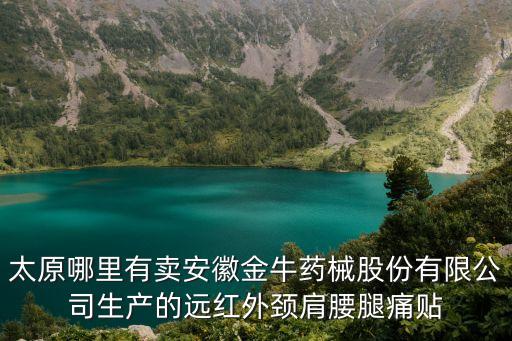 太原哪里有賣安徽金牛藥械股份有限公司生產的遠紅外頸肩腰腿痛貼