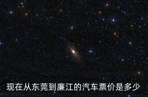 東莞萬江到廉江汽車，現(xiàn)在從東莞到廉江的汽車票價是多少