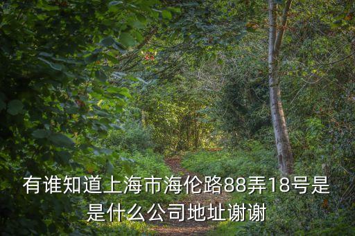 上海市海倫路街道巡防，上海市海倫路160號1棟524室是做什么的