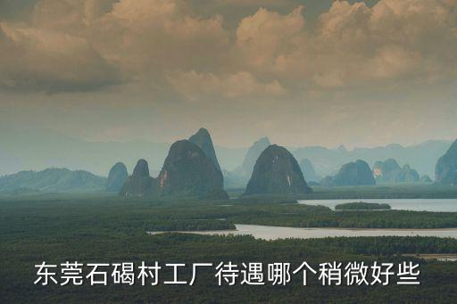 東莞石碣村工廠待遇哪個稍微好些
