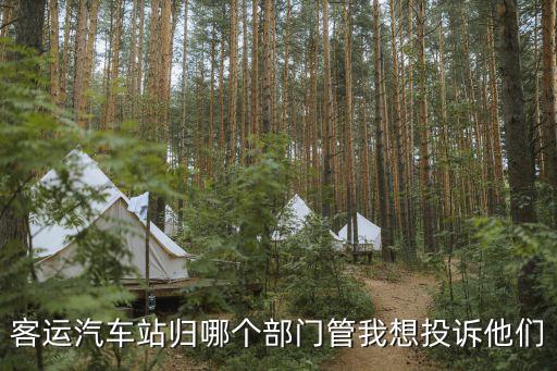 上海市繁昌縣黃花山，客運(yùn)汽車站歸哪個部門管我想投訴他們