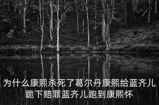 為什么康熙殺死了葛爾丹康熙給藍齊兒跪下賠罪藍齊兒跑到康熙懷