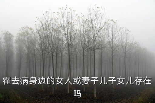 霍去病身邊的女人或妻子兒子女兒存在嗎