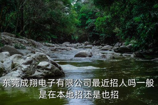 東莞成翔電子有限公司最近招人嗎一般是在本地招還是也招
