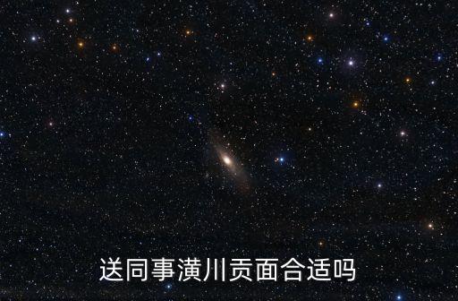 送同事潢川貢面合適嗎