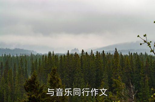 與音樂同行作文