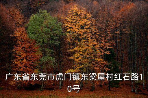 廣東省東莞市虎門(mén)鎮(zhèn)東梁屋村紅石路10號(hào)