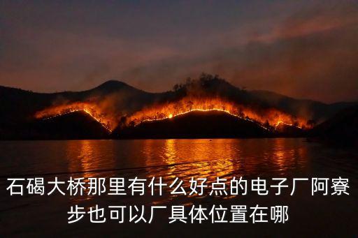 東莞市石碣興宇電子加工廠，石碣有哪些電子廠