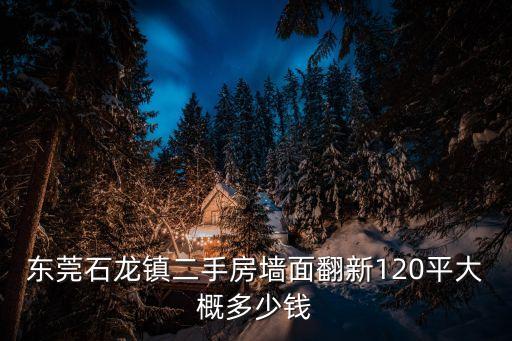 東莞石龍鎮二手房墻面翻新120平大概多少錢