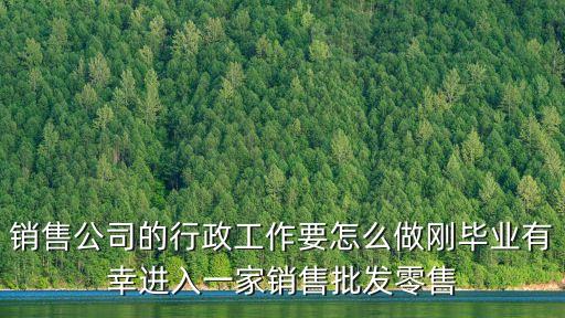銷售行政，銷售行政及商務儲備干部是什么職位主要是做什么的