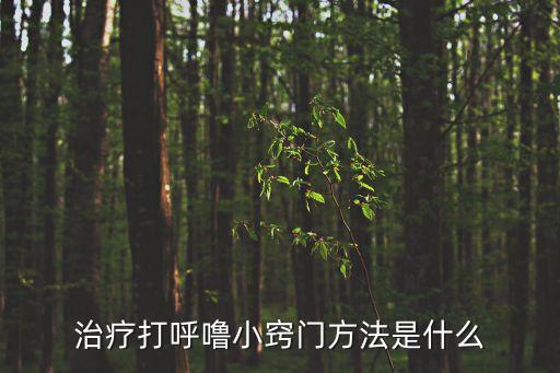 治療打呼嚕小竅門，治療打呼嚕小竅門方法是什么