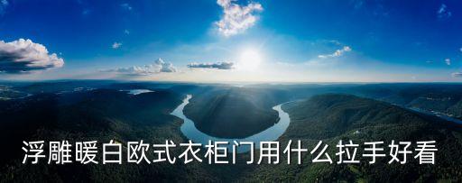 浮雕暖白歐式衣柜門用什么拉手好看