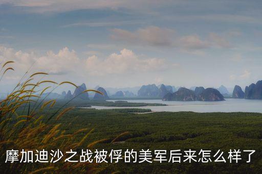 摩加迪沙之戰被俘的美軍后來怎么樣了