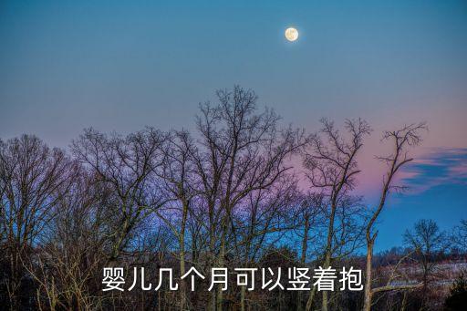 嬰兒幾個月可以豎著抱