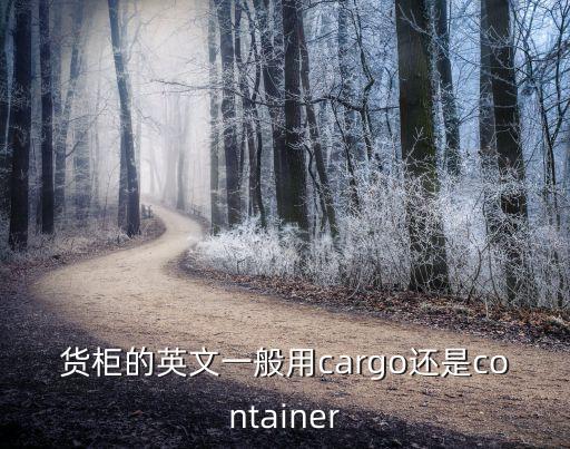 貨柜英文，集裝箱各種箱型縮寫的問題