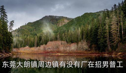 東莞市大朗鎮附近工廠，東莞大朗有哪些大型電子廠