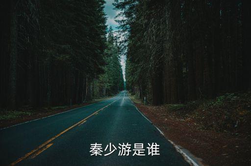 秦少游是誰