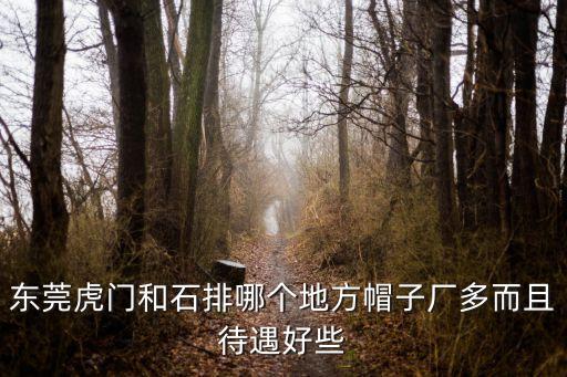 東莞虎門和石排哪個(gè)地方帽子廠多而且待遇好些