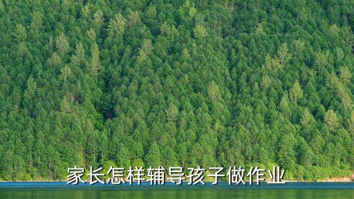 輔導(dǎo)孩子作業(yè)，家長怎樣輔導(dǎo)孩子做作業(yè)