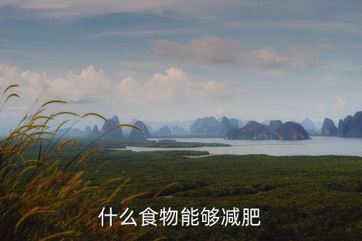 什么食物能夠減肥