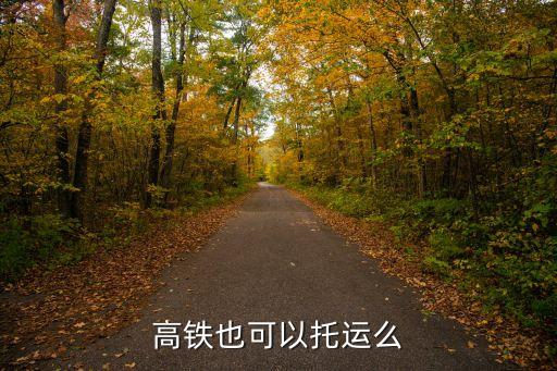 高鐵能托運行李嗎，高鐵可以托運嗎