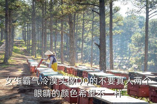冷酷頭像女，女生霸氣冷漠頭像QQ的不要真人兩個眼睛的顏色希望不一樣
