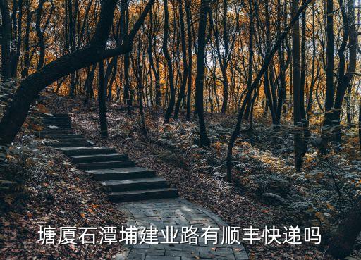 東莞塘廈建業路186號，塘廈石潭埔建業路有順豐快遞嗎