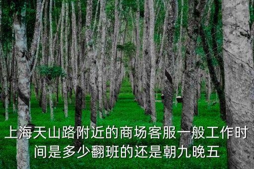 上海天山路附近的商場客服一般工作時間是多少翻班的還是朝九晚五