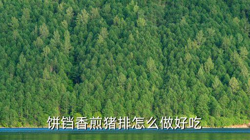 餅鐺香煎豬排怎么做好吃