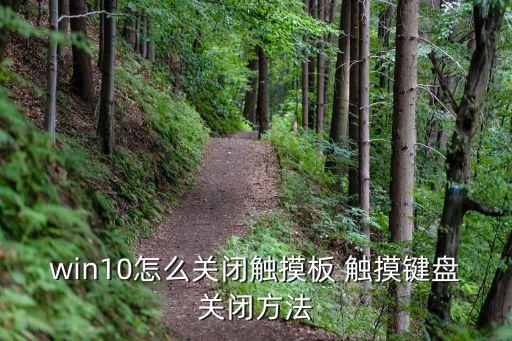 觸摸鍵盤怎么關閉，如何關閉觸摸鍵盤