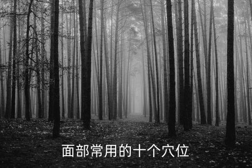 面部常用的十個穴位