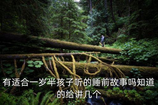 有適合一歲半孩子聽的睡前故事嗎知道的給講幾個