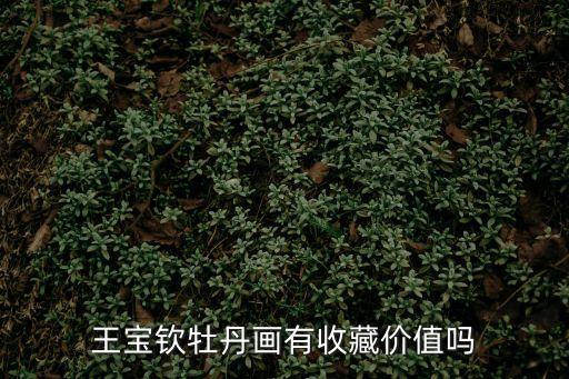 王寶欽，王寶欽牡丹畫有收藏價值嗎