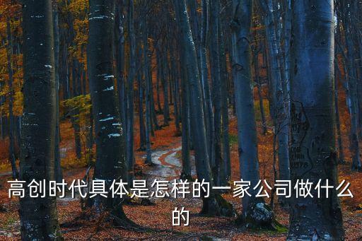 東莞高創電子有限公司怎么樣，高創時代具體是怎樣的一家公司做什么的