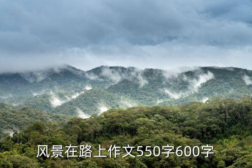 風景在路上作文550字600字