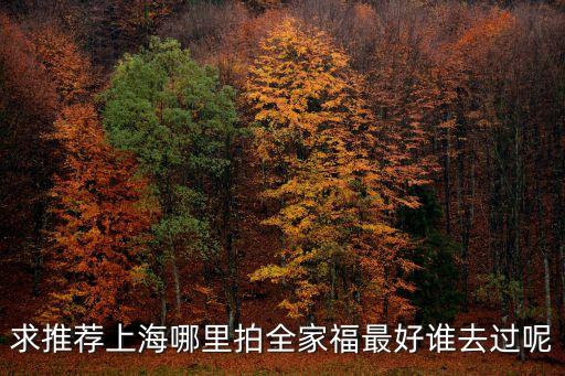 上海市拍攝全家福李慧，上海拍全家福哪里拍的比較好