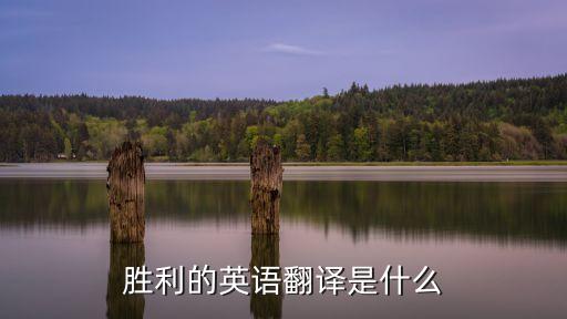 勝利用英語怎么說，勝利的英語翻譯是什么