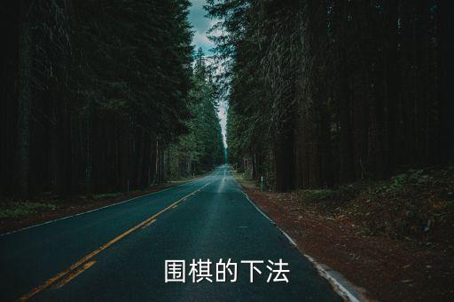 如何下圍棋，怎么和電腦下圍棋
