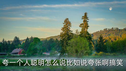 怎么夸人聰明，夸人家聰明怎么說