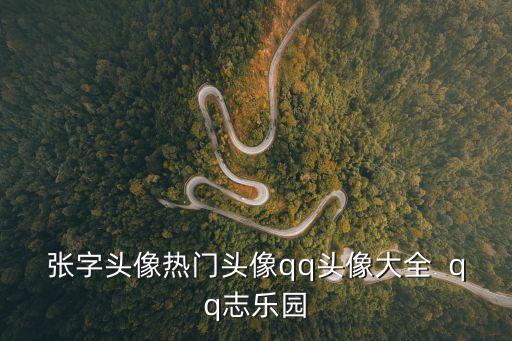 張字頭像熱門頭像qq頭像大全  qq志樂園