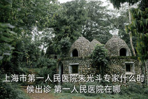 上海市第一人民醫院朱院長，上海市第一人民醫院朱光斗專家什么時候出診 第一人民醫院在哪