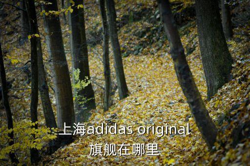 上海adidas original旗艦在哪里