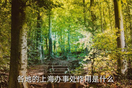 山西駐上海市辦事處，各地的上海辦事處作用是什么