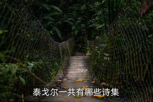 泰戈爾一共有哪些詩集