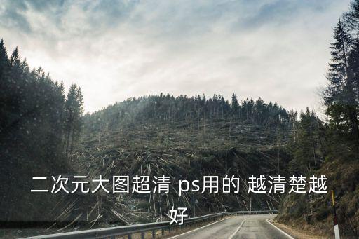 二次元大圖超清 ps用的 越清楚越好
