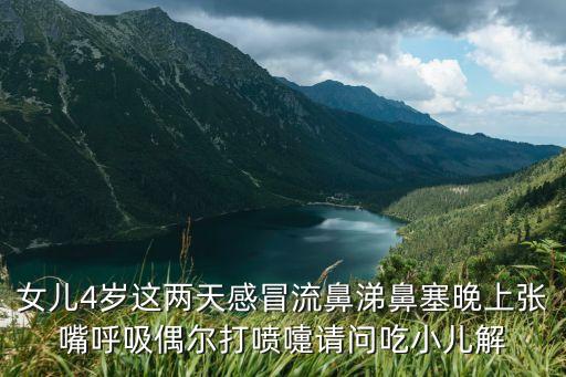 女兒4歲這兩天感冒流鼻涕鼻塞晚上張嘴呼吸偶爾打噴嚏請問吃小兒解