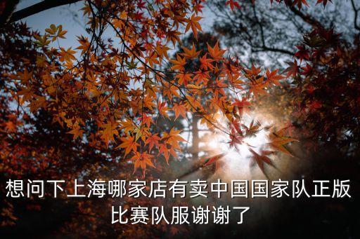 國家隊隊服，我想問你們國家運動隊的隊服不管是哪個服裝的設計都設計的挺好的