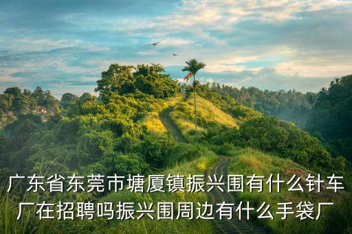 東莞那些廠招編織工，廣東省東莞市塘廈鎮振興圍有什么針車廠在招聘嗎振興圍周邊有什么手袋廠