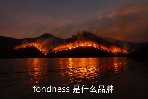 fondness 是什么品牌