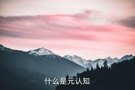 元認知是什么意思，如何培養(yǎng)學(xué)生的元認知能力